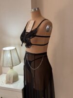 لباس خواب فانتزی پروانه کد 4163 - تصویر 3