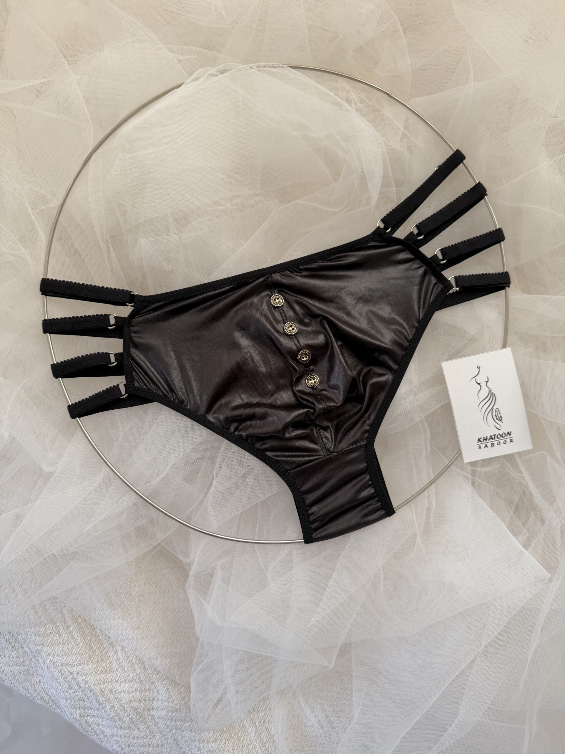 IMG_7228 شورت فانتزی مردانه طرح چرم کد 857 - تصویر 1