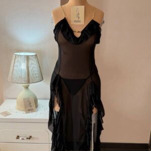 لباس خواب بلند زنانه کد 9073