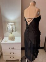 لباس خواب بلند زنانه کد 9073 - تصویر 3