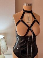 کاستوم چرمی زنانه کد 9083 - تصویر 5