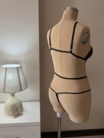 بادی فاق باز فانتزی زنانه کد T2612 - تصویر 3